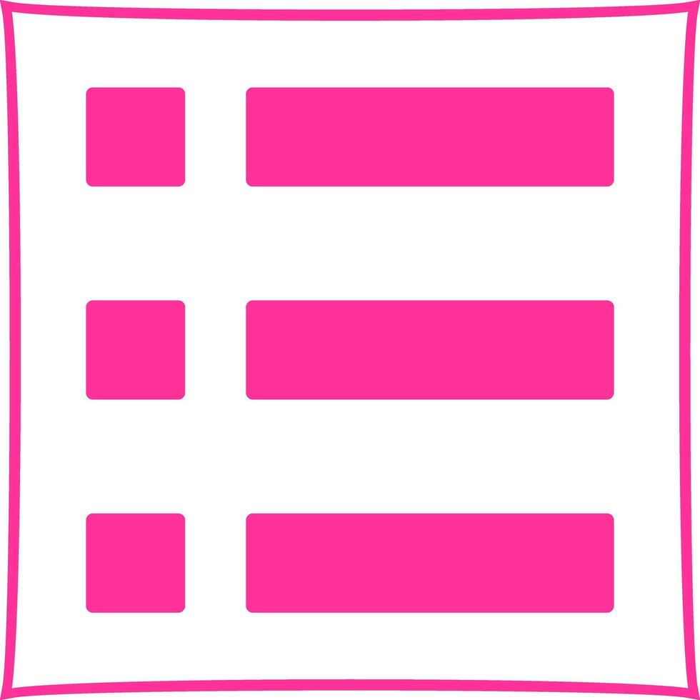 Menu Icon Design vector