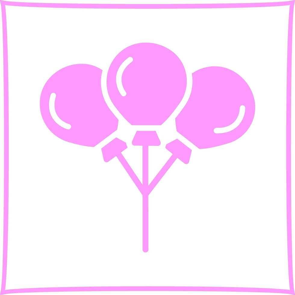 Balloons Icon Design vector