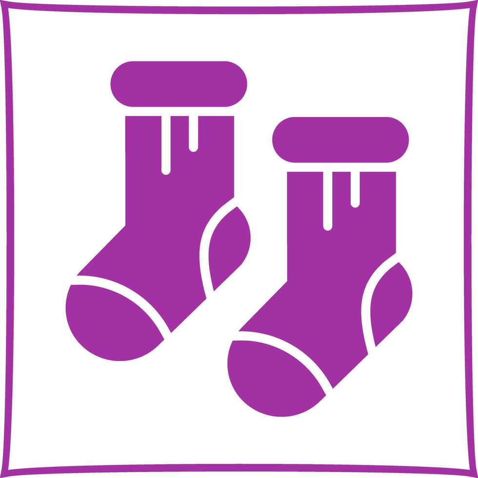 Little Socks Icon Design vector
