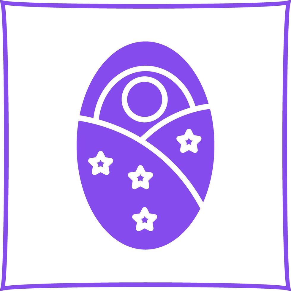 Swaddle Time Icon Design vector