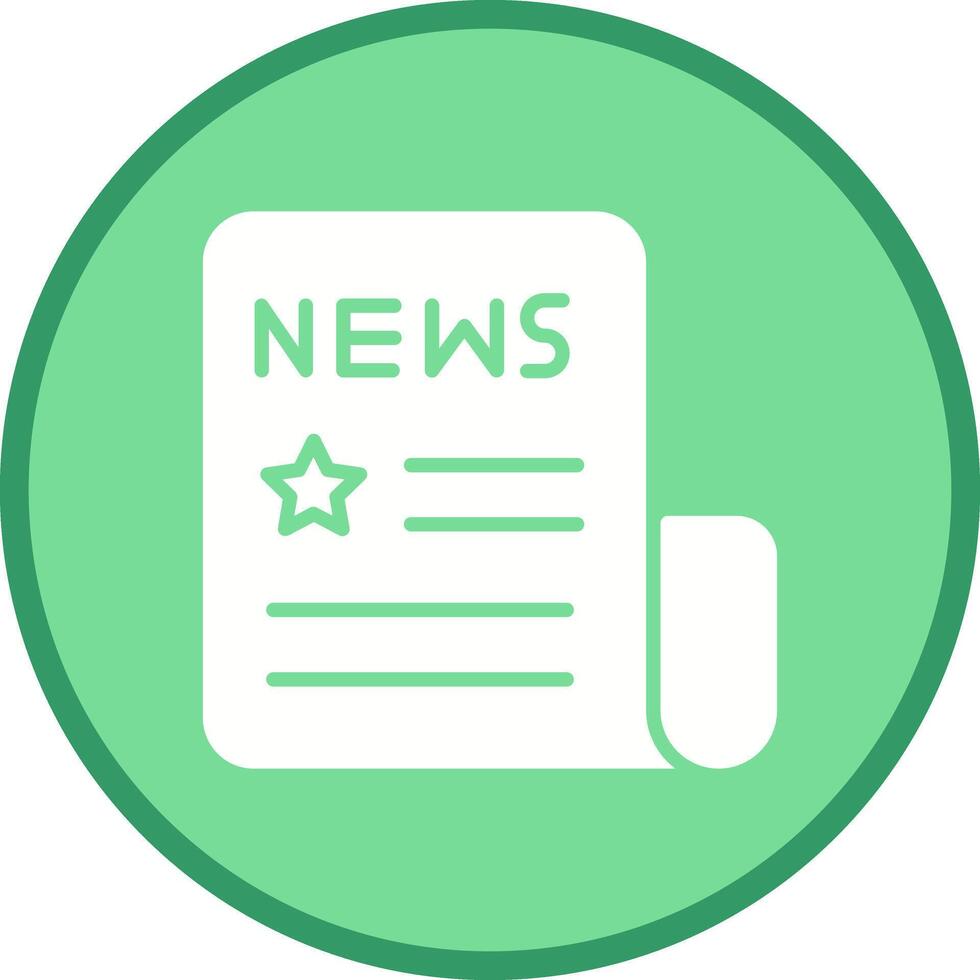 News Headlines Icon Design vector