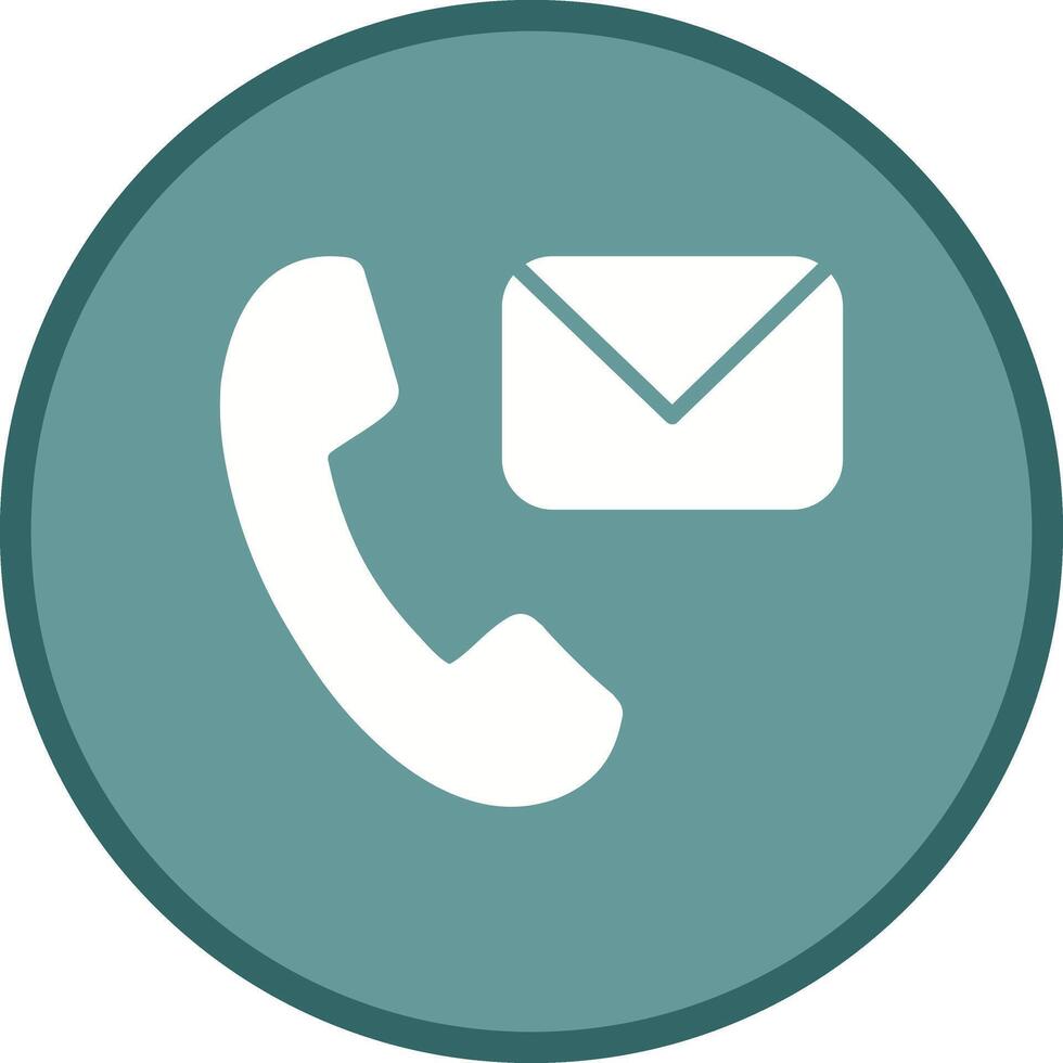 Contact Us Icon Design vector