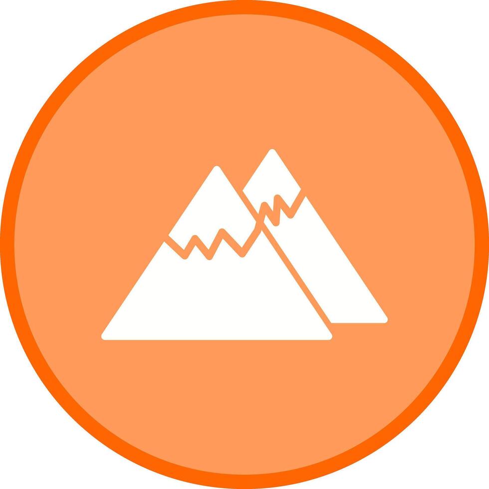 Mountain Icon Design vector