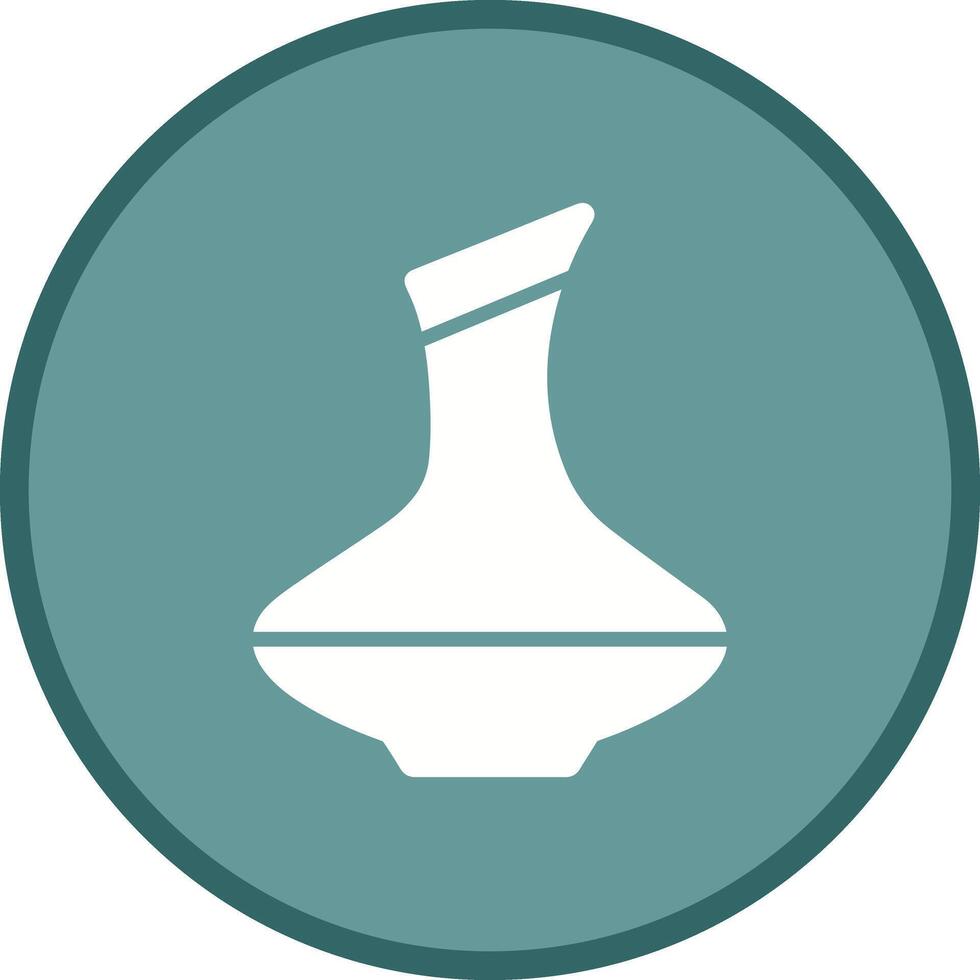 Wine Decanter Icon Design vector