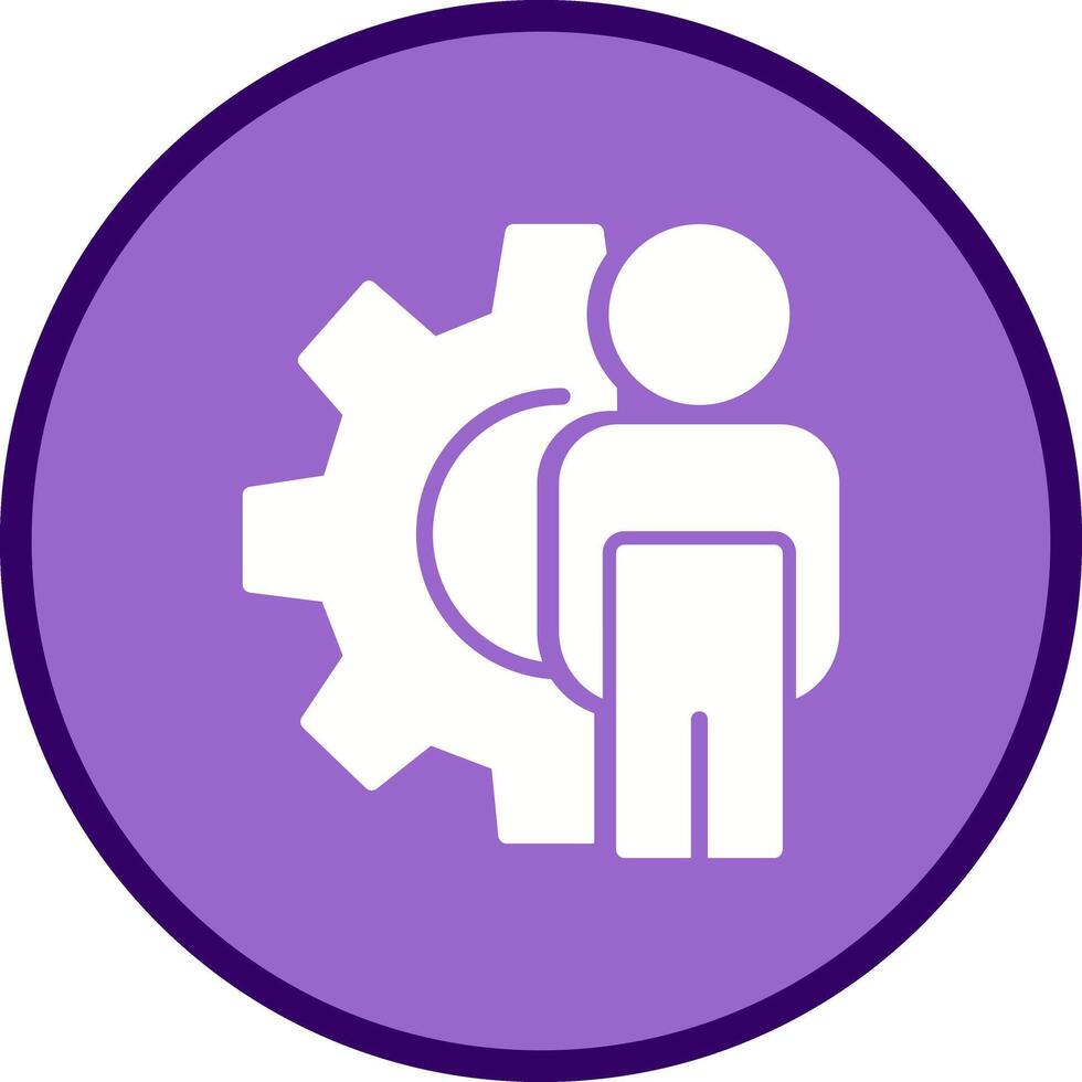 Management Icon Design vector