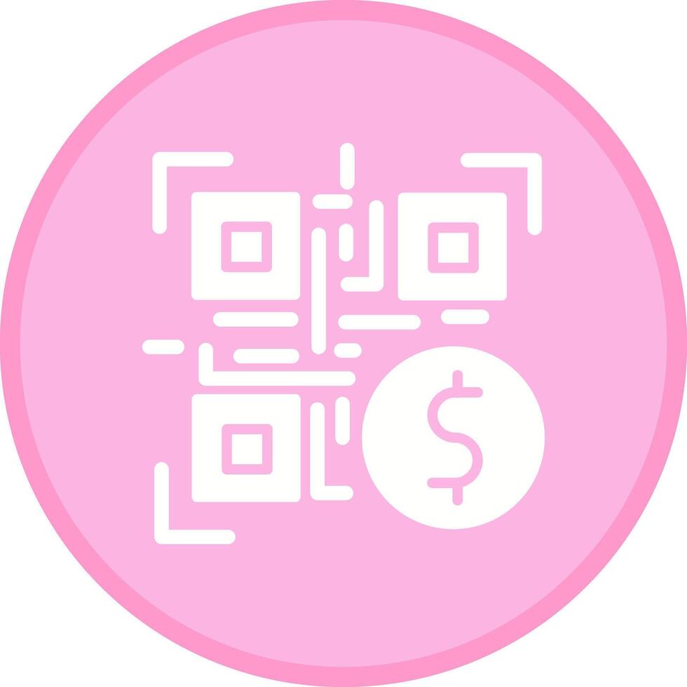 QR Code Payment Icon Design vector