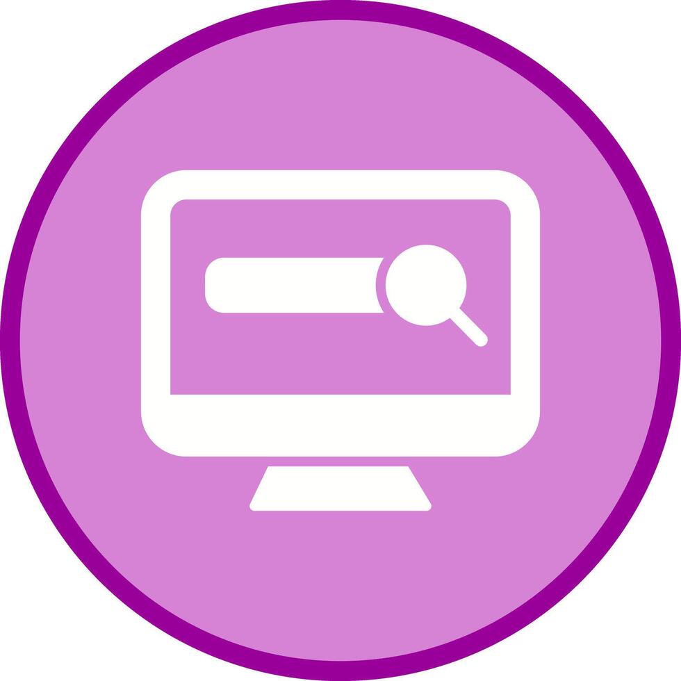 Search Engine Icon Design vector