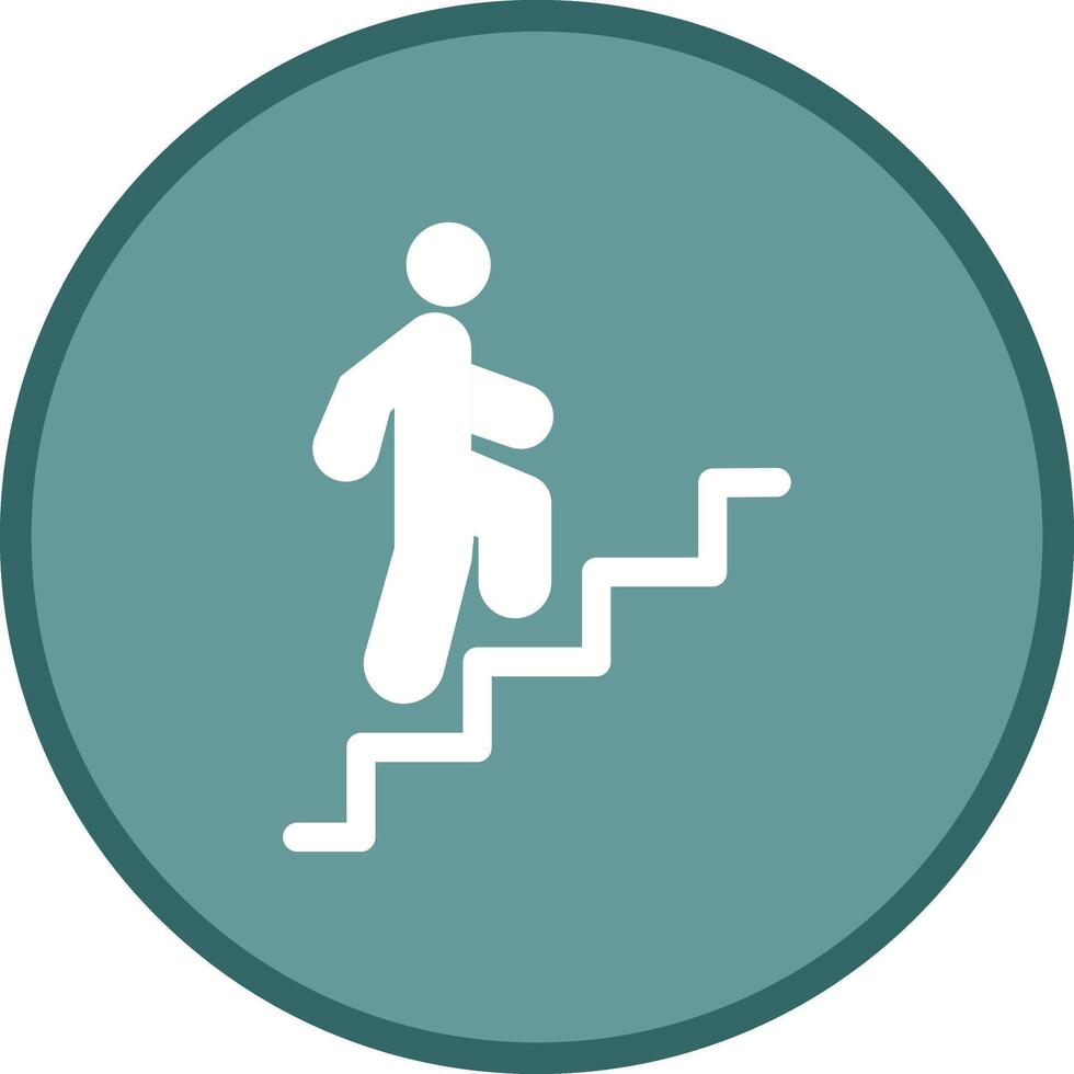 Career Ladder Icon Design vector