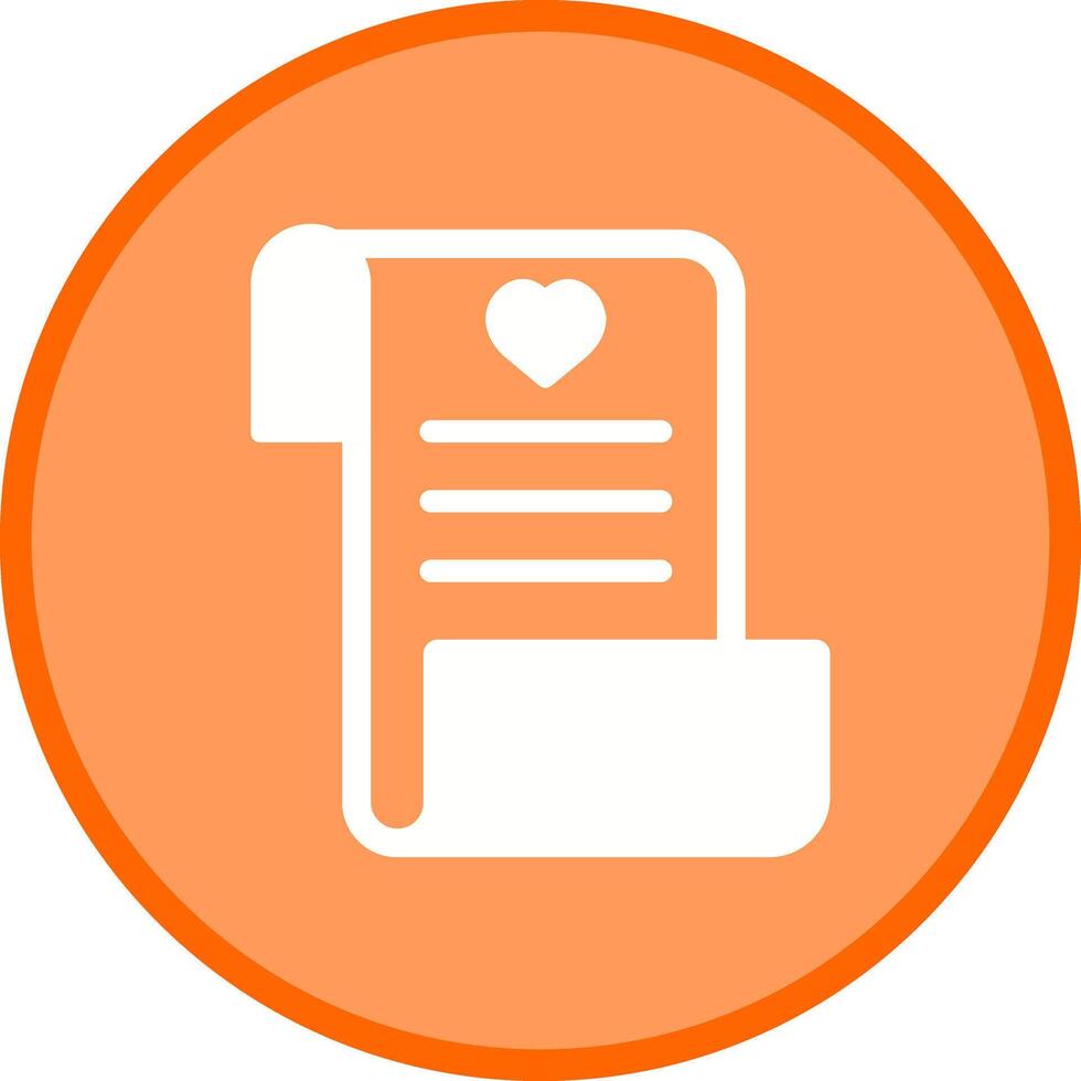 Wishlist Icon Design vector