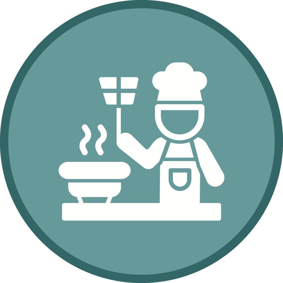 Cooking Together Icon Design vector