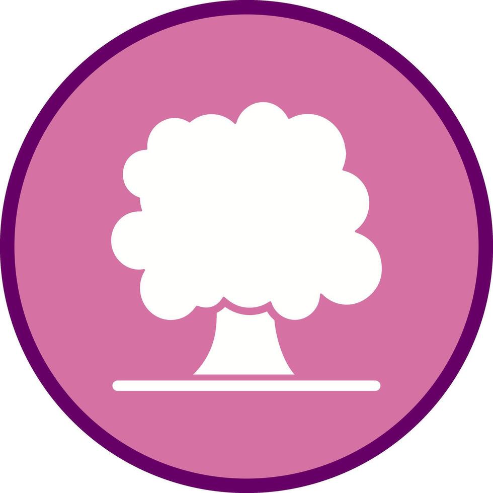 Deciduous Tree Icon Design vector