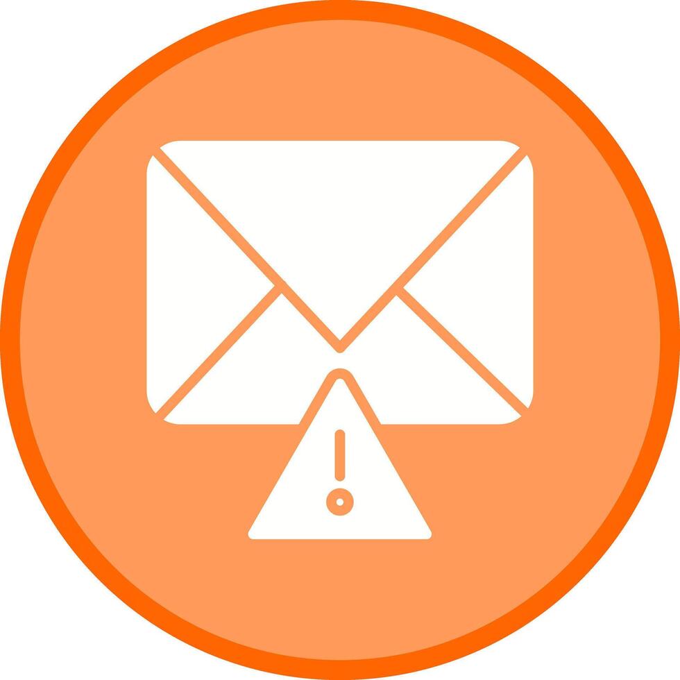 Message Alert Icon Design vector