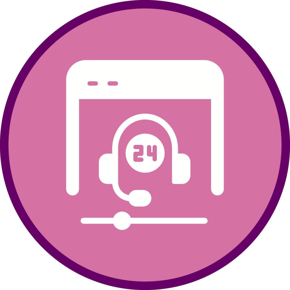 Support Forum Icon Design vector