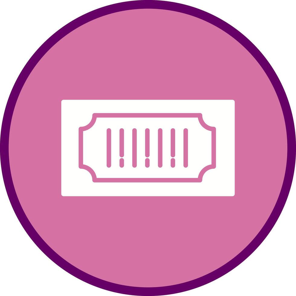 Barcode Price Icon Design vector