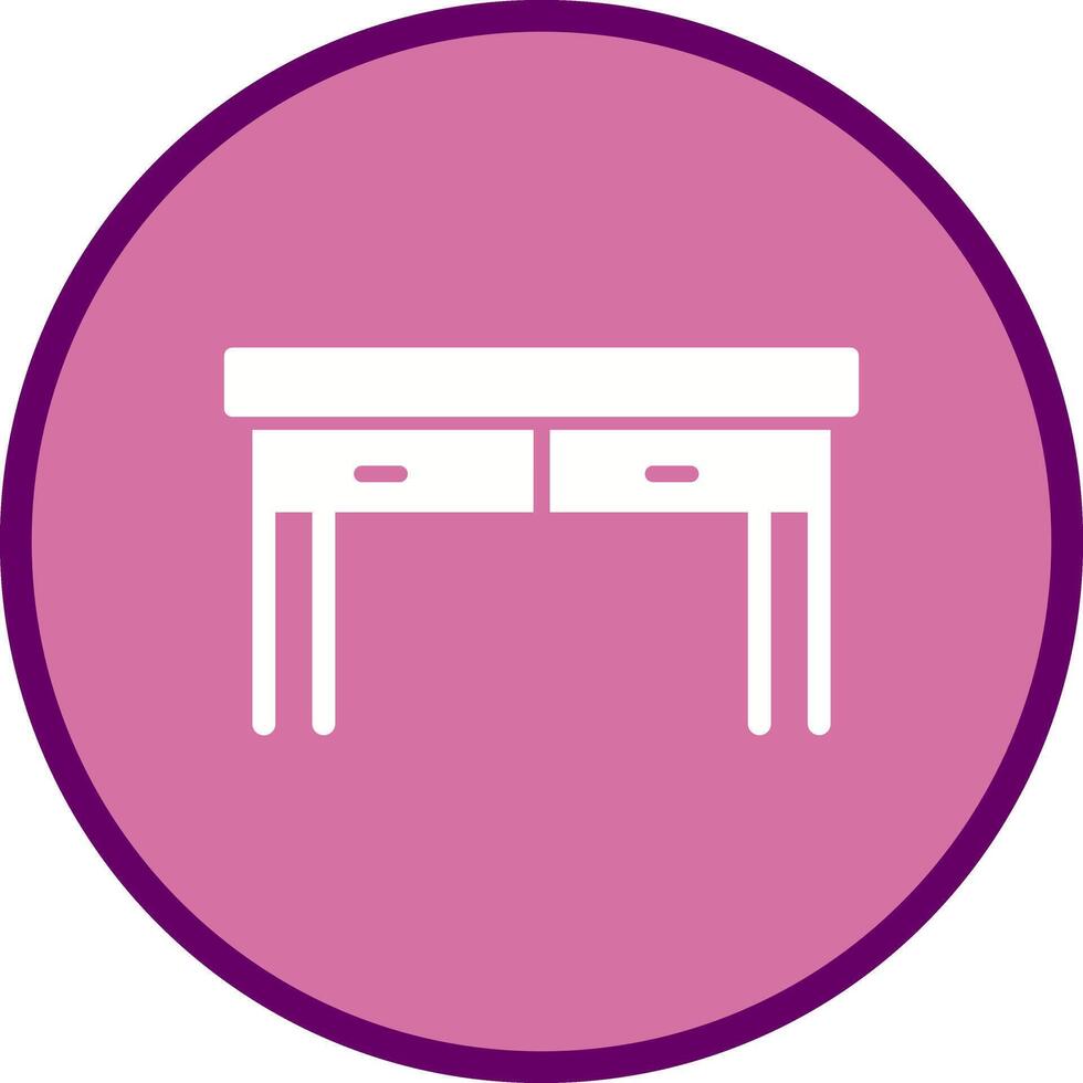 Table Icon Design vector