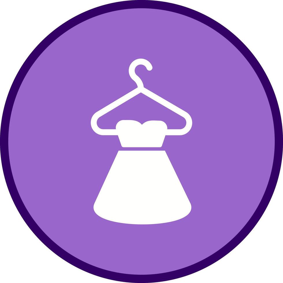 Dressing Up Icon Design vector