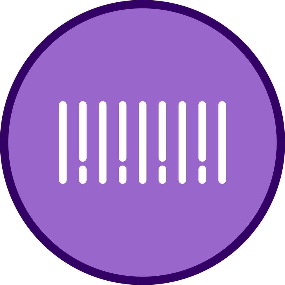 Barcode Icon Design vector