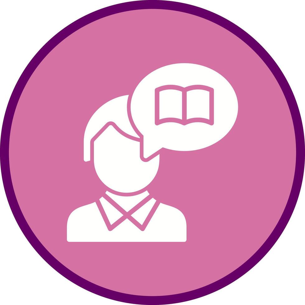Storytelling Icon Design vector