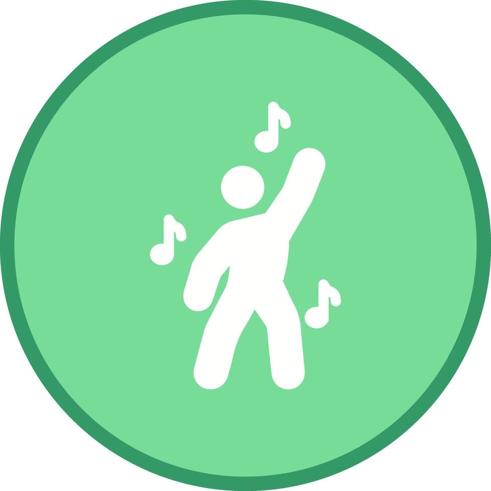 Music and Dance Icon Design vector