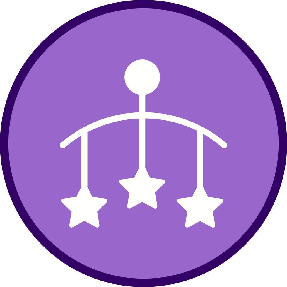 Crib Dreams Icon Design vector