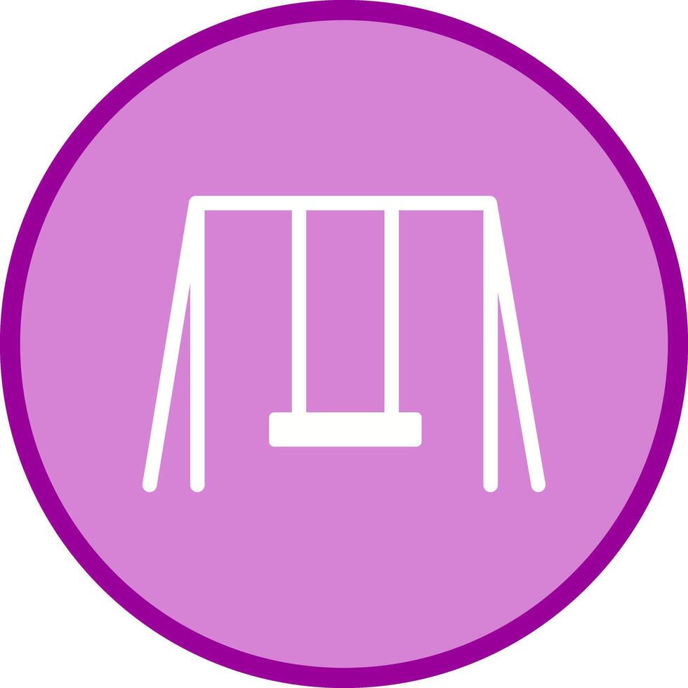Swing Time Icon Design vector