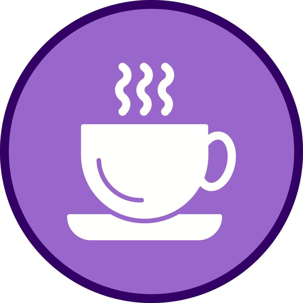 Hot Coffee Icon Design vector