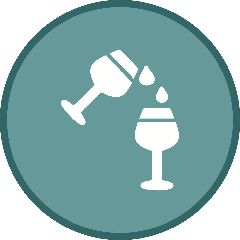 Wine Sip Icon Design vector