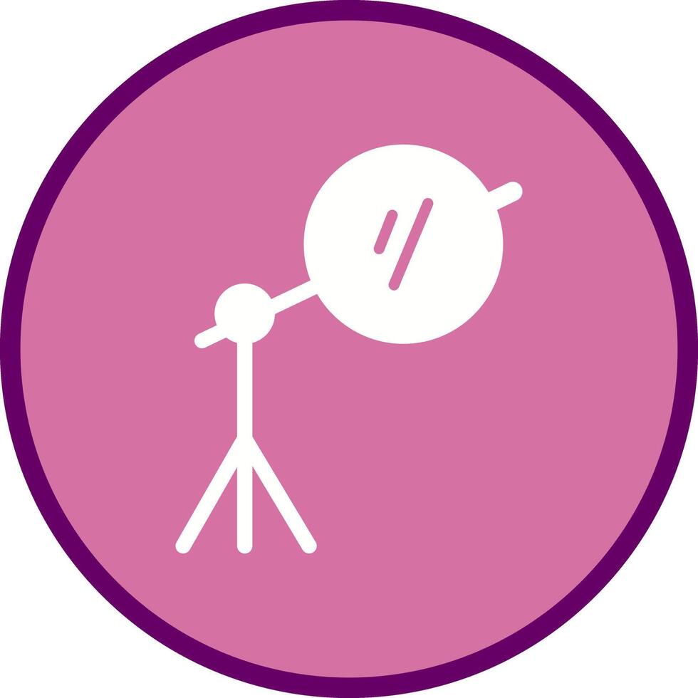 Photography Reflectors Icon Design vector