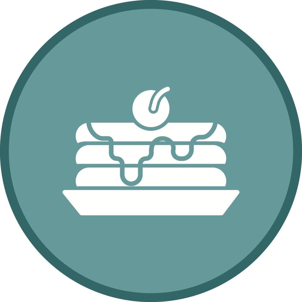 Pancakes Icon Design vector
