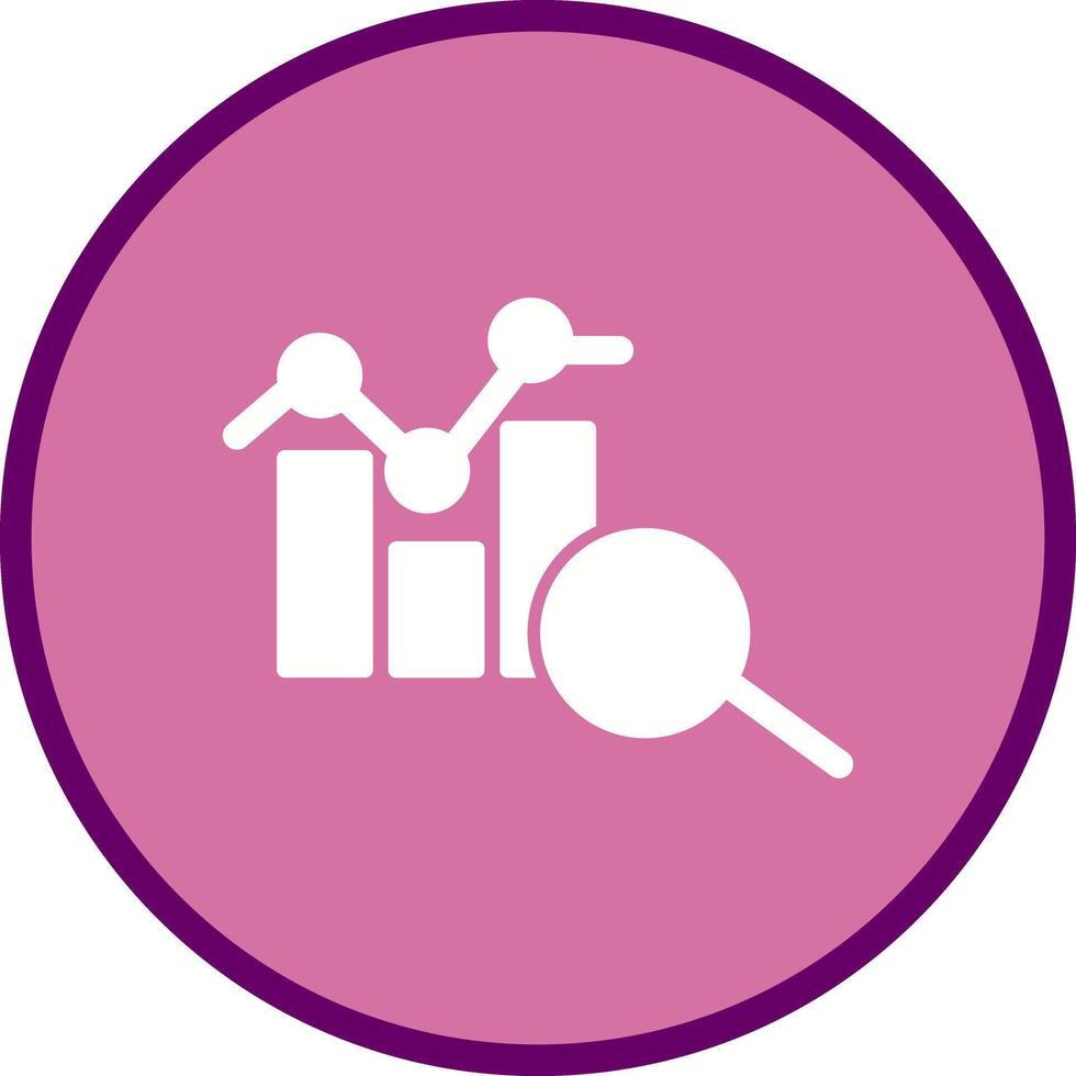 Data Analytics Icon Design vector