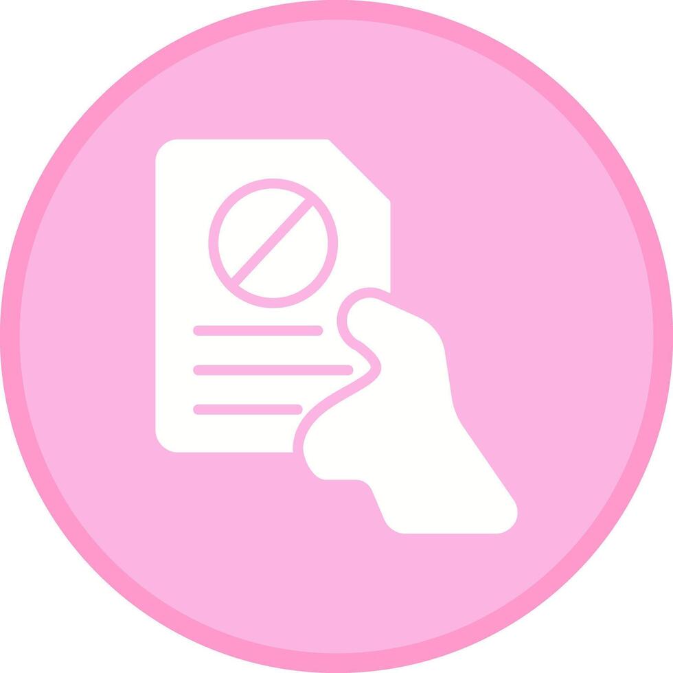 Resignation Icon Design vector