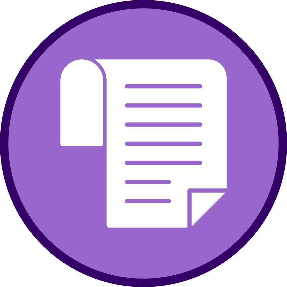 Document Icon Design vector