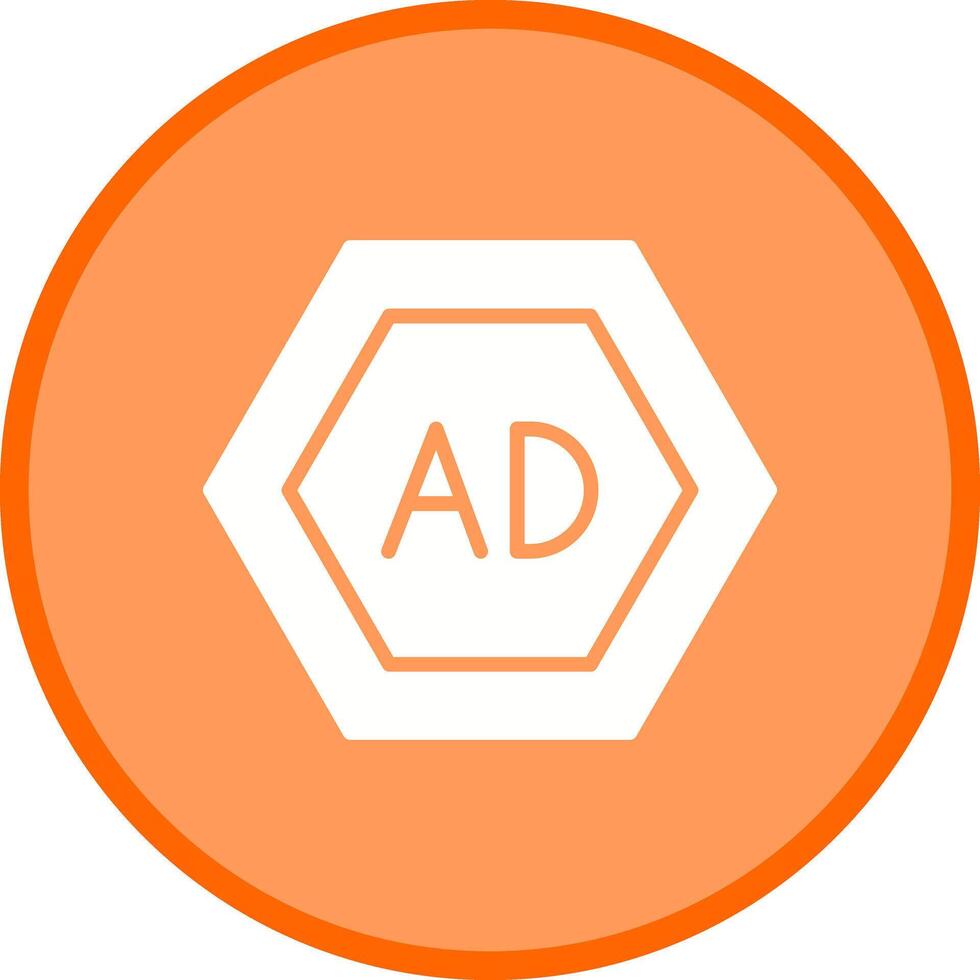 Ad Blocker Icon Design vector