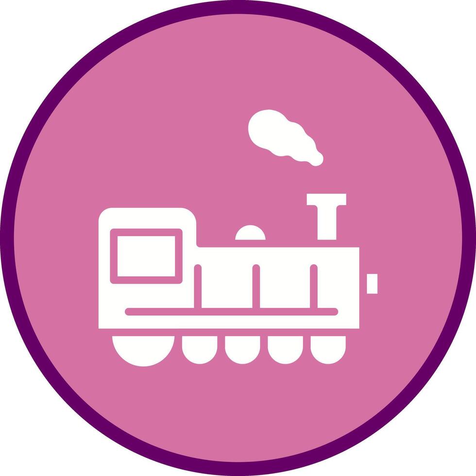 Locomotive Icon Design vector