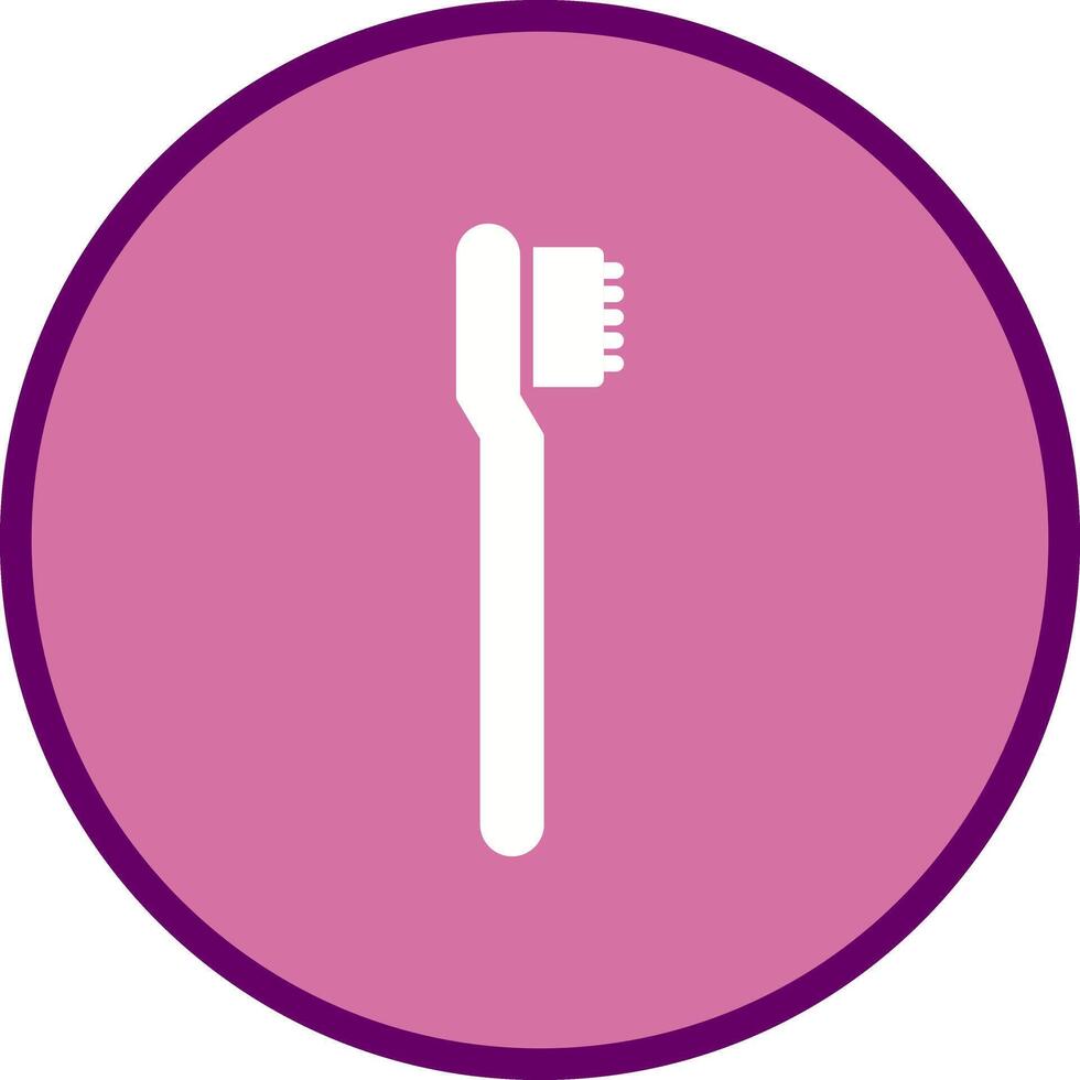Tiny Toothbrush Icon Design vector