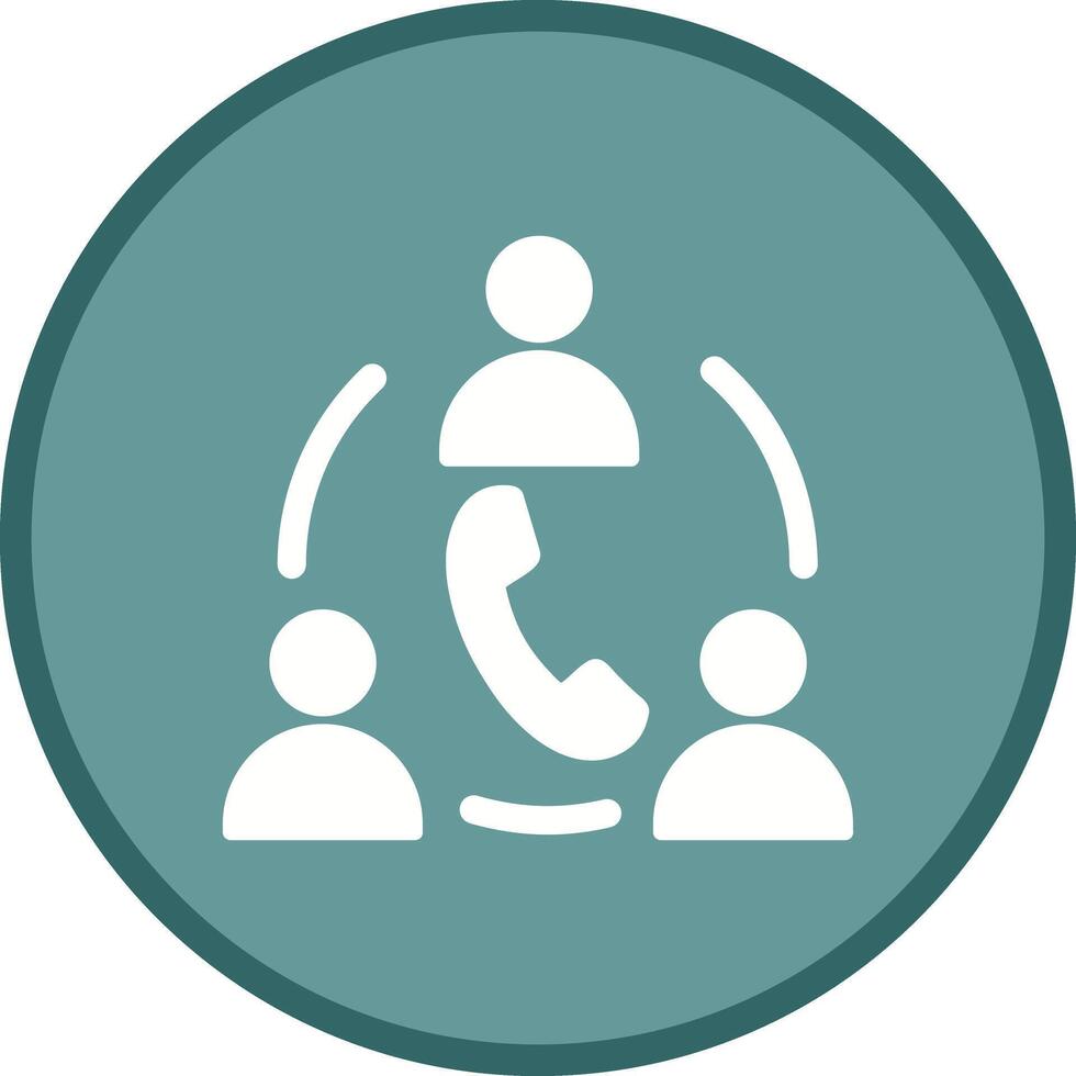 Contact Team Icon Design vector