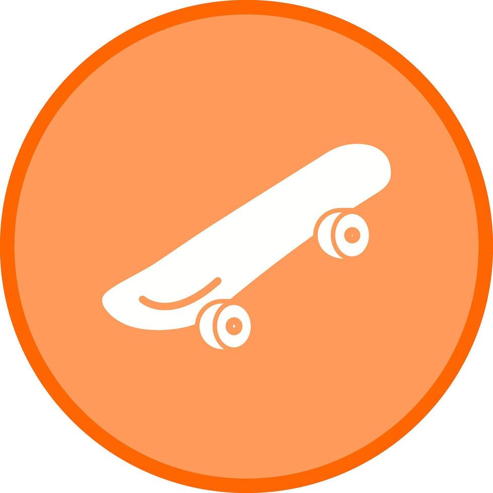 Skateboard Icon Design vector
