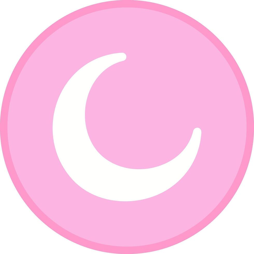 Moon Icon Design vector