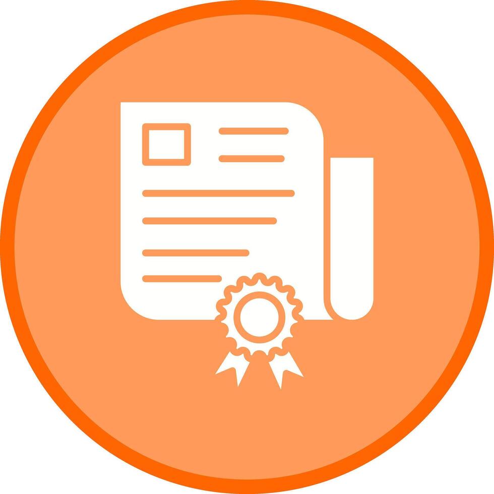 Journalism Award Icon Design vector