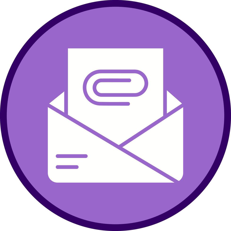Attachment Clip Icon Design vector