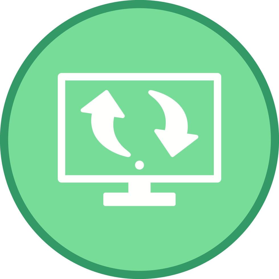 Migrate Icon Design vector