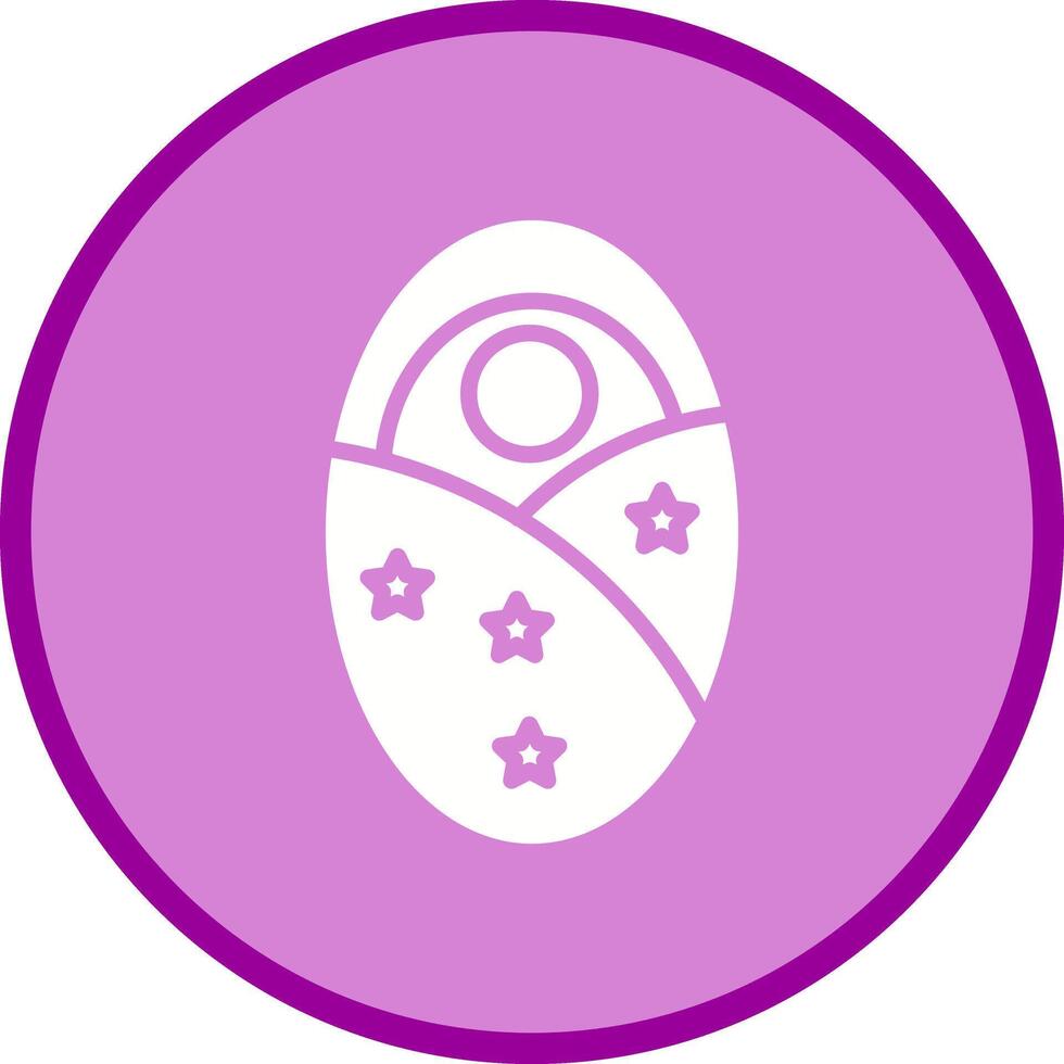 Swaddle Time Icon Design vector