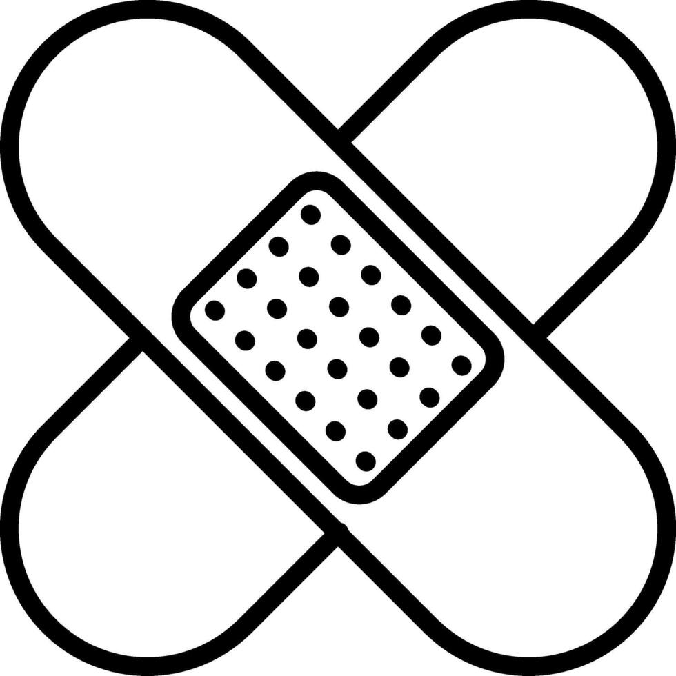 Bandage Colorful Icon vector