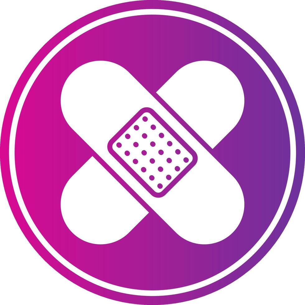 Bandage Colorful Icon vector