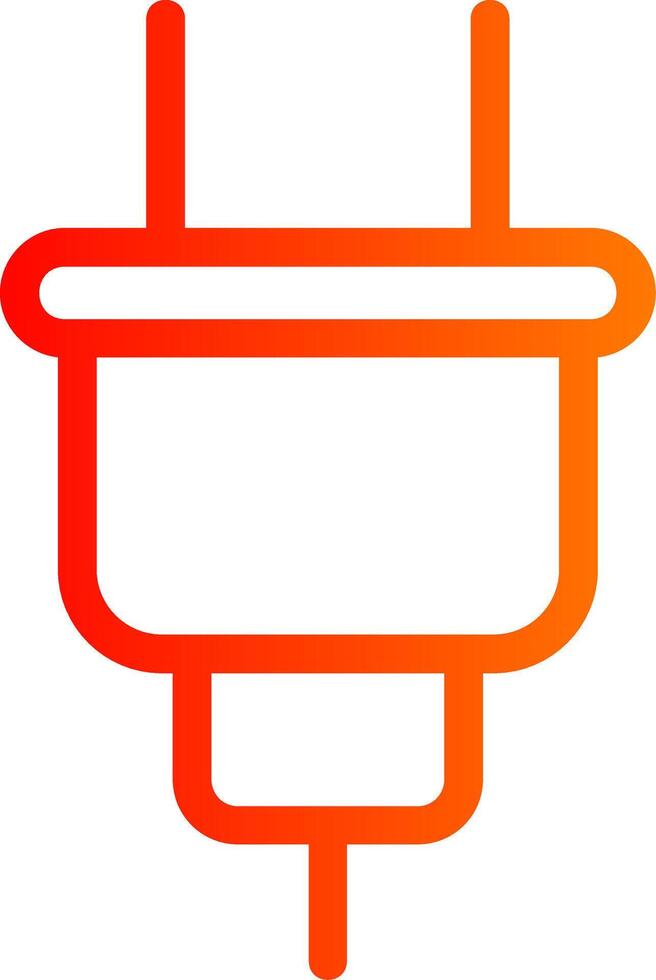 Plug Colorful Icon vector
