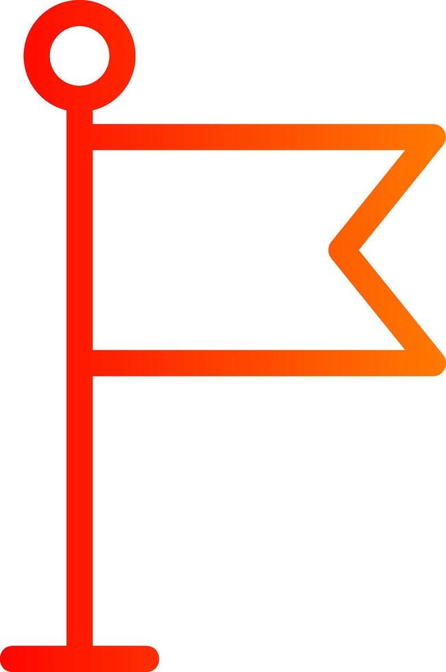 Flag Colorful Icon vector