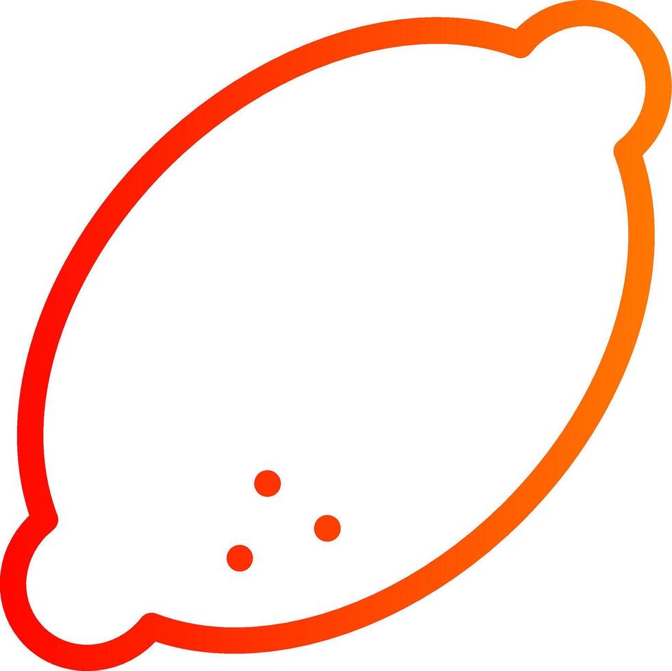 Lemon Colorful Icon vector