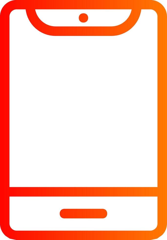 Smart Phone Colorful Icon vector