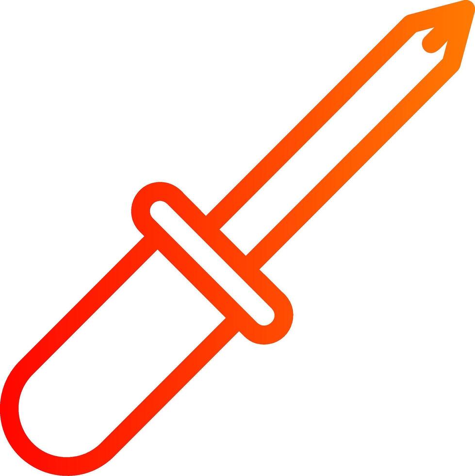 Screwdriver Colorful Icon vector