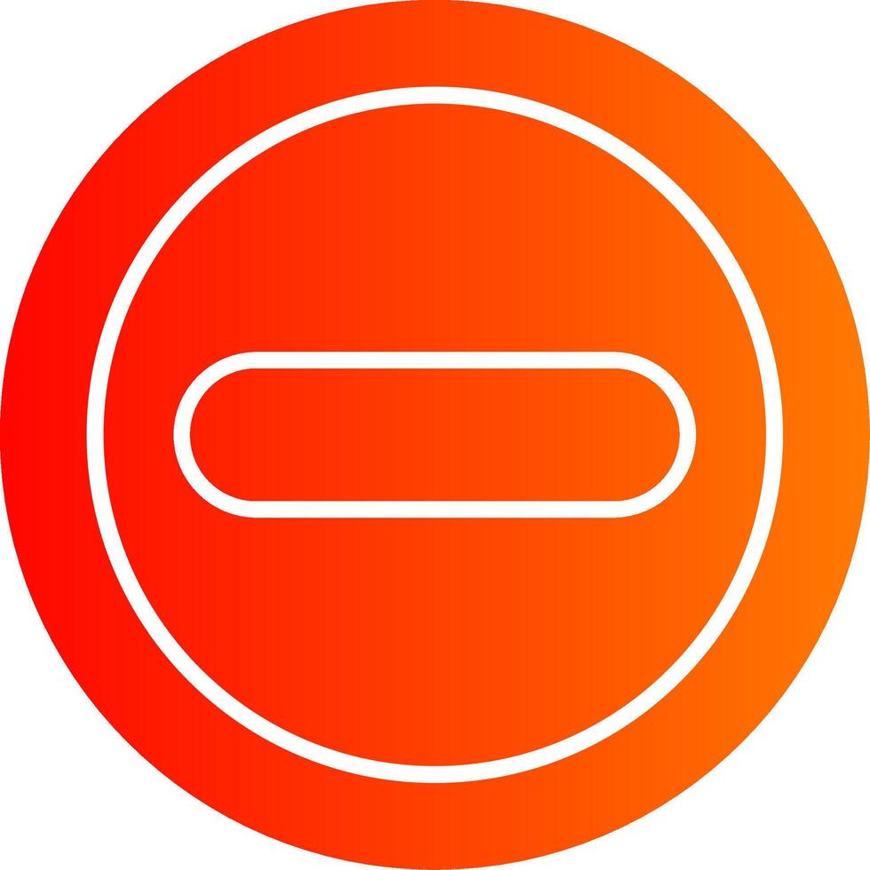 Do Not Enter Colorful Icon vector